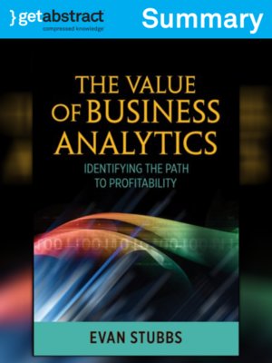cover image of The Value of Business Analytics (Summary)